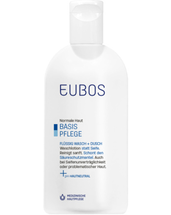 Eubos med Wasch-und Duschlotio blau-parfümfrei