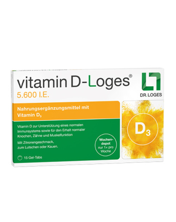 Vitamin D-Loges® 5600IE Gel-Tabs