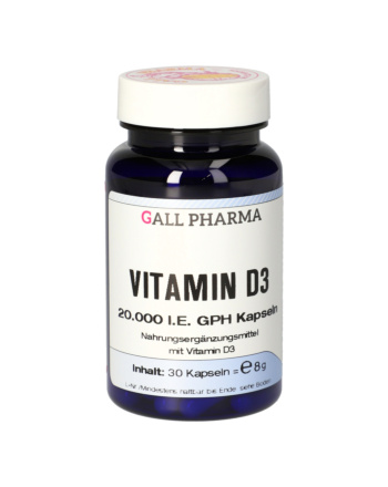 Vitamin D3 20.000 I.E. GPH Kapseln