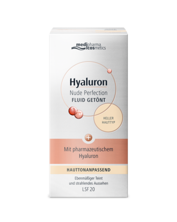 medipharma Hyaluron GETÖNTES FLUID HELLER HAUTTYP LSF 20