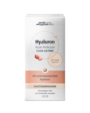 medipharma Hyaluron GETÖNTES FLUID MITTLERER HAUTTYP LSF 20