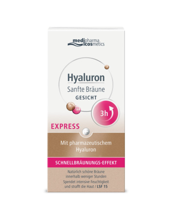 medipharma HYALURON SANFTE BRÄUNE EXPRESS GESICHT