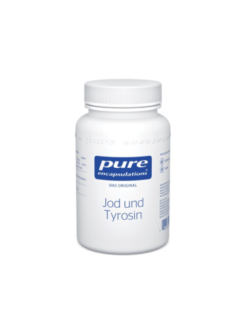 Pure Encapsulations® Jod und Thyrosin 60 Kapseln