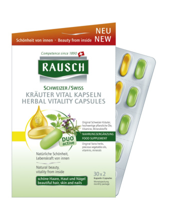Rausch Kräuter Vital Kapseln 2x30 Stück