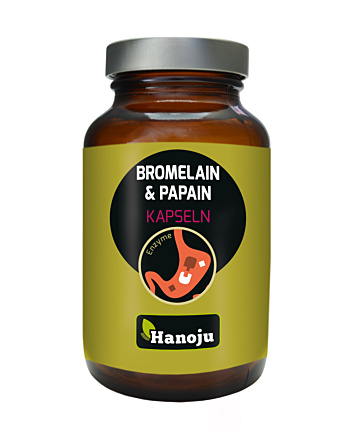 HANOJU Bromelain + Papain Kapseln