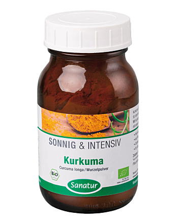 SANATUR Kurkuma-Wurzelpulver 160g
