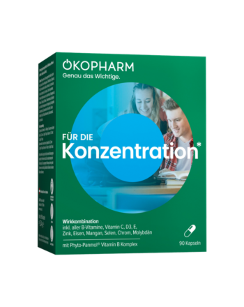ÖKOPHARM® Kapseln für die Konzentration