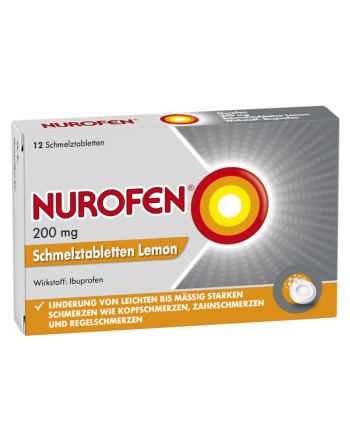 Nurofen 200mg Schmelztabletten Lemon