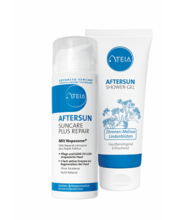 Ateia Aftersun Suncare Plus Repair + After Sun Shower Gel