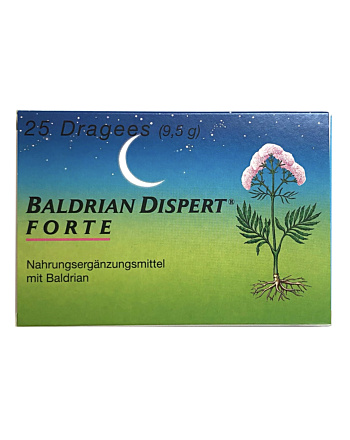 Baldrian Dispert Forte Dragees