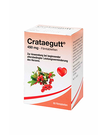 Crataegutt 450mg 60 stk