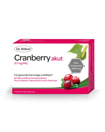Dr. Böhm Cranberry akut 10 Stk