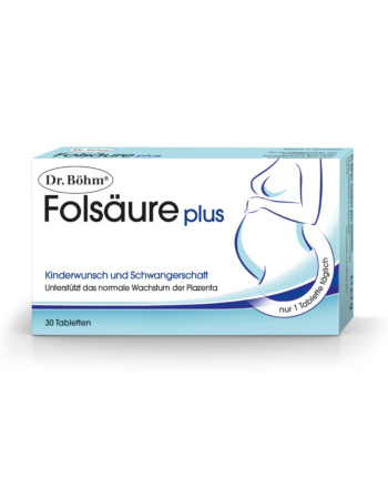 Dr. Böhm Folsäure plus 30 Kapseln