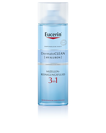 Eucerin DermatoCLEAN 3 in 1 Reinigungsfluid mit Mizellen-Technologie