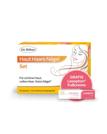 Dr. Böhm® Haut Haare Nägel jetzt mit GRATIS Fußcreme