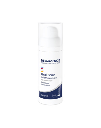 DERMASENCE Hyalusome Tagespflege mit LSF 50