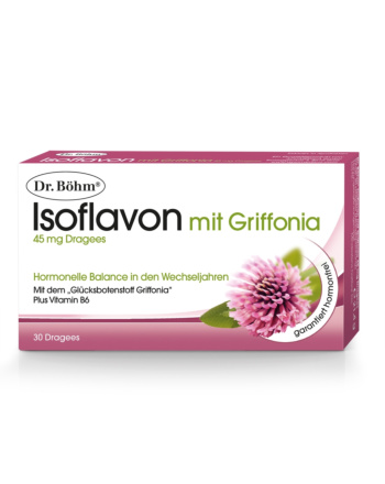 Dr. Böhm Isoflavon 45 mg Dragees plus Griffonia