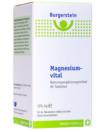Burgerstein Magnesium Vital Tabletten
