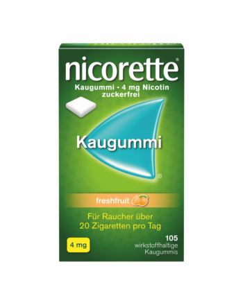 Nicorette Kaugummi 4mg-105 Stück-Freshfruit