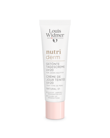 WIDMER nutriderm Getönte Tagescreme UV 20 Natural 01 ohne Parfum
