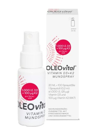 Oleovital D3+K2 Spray Kirsche