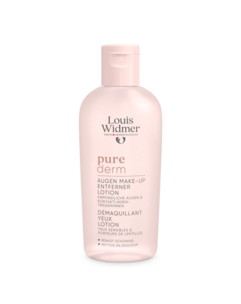 WIDMER purederm Augen Make-up Entferner Lotio ohne Parfum