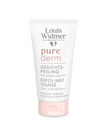 WIDMER purederm Gesichtspeeling ohne Parfum