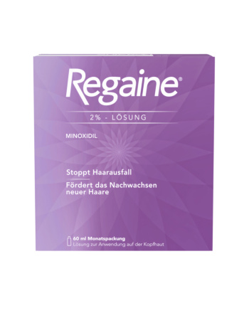 Regaine 2% Lösung für die Kopfhaut
