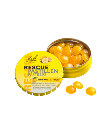 ORIGINAL BACHBLÜTEN RESCUE PASTILLEN ZITRONE