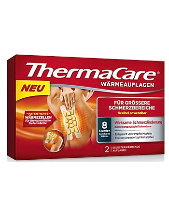 Thermacare Flexible Anwendung für große Flächen