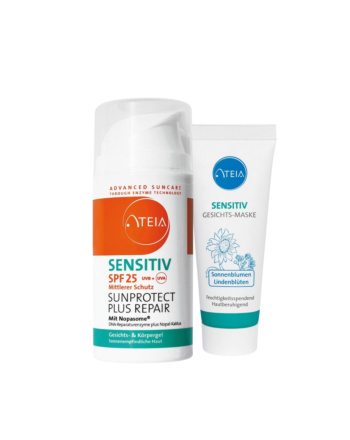 ATEIA SPF 25 SENSITIV PLUS REPAIR + Sensitiv Gesichts-Maske