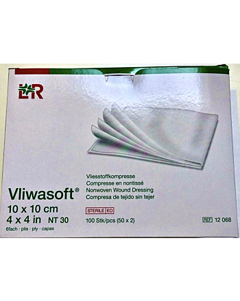 Vliwasoft steril 10 x 10cm 100 Stk 