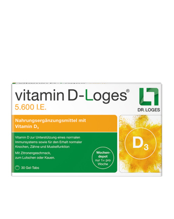 Vitamin D-Loges® 5600IE Gel-Tabs