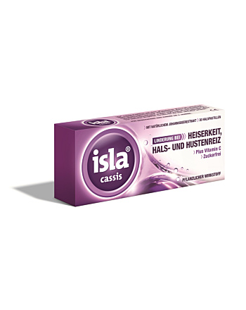 Isla Cassis + Vit. C Pastillen