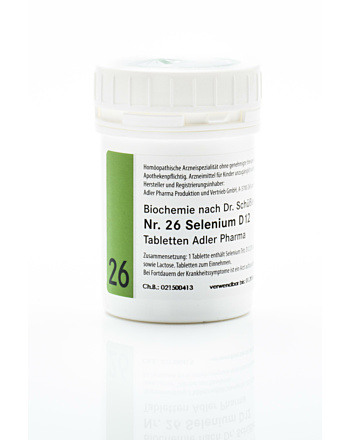 Schüßler Salz Adler Nr. 26 D12 Tabletten