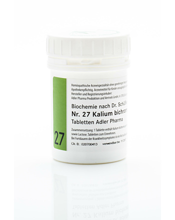 Schüßler Salz Adler Nr. 27 D12 Tabletten