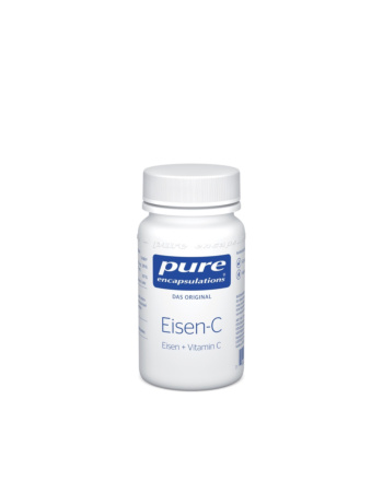 Pure Encapsulations® Eisen plus Vitamin C 60 Kapseln
