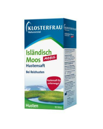 Klosterfrau Isländisch Moos Hustensaft Mobil 10x10ml