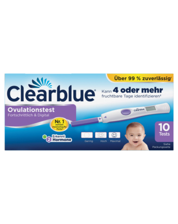 Clearblue DIGITAL Ovulationstest mit dualer Hormonanzeige
