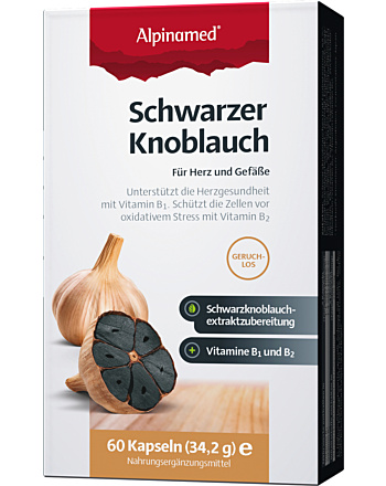Alpinamed® Schwarzer Knoblauch vegan 