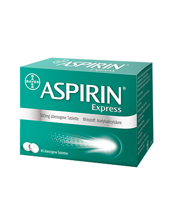 Aspirin® Express 500 mg  überzogene Tablette