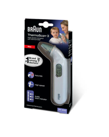 Braun Thermoscan IRT3030 Fieberthermometer für Ohr