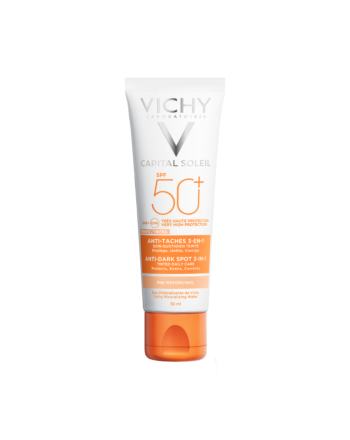VICHY CAPITAL SOLEIL 3-IN-1 GETÖNTE SONNENPFLEGE LSF 50+ ANTI-PIGMENTFLECKEN