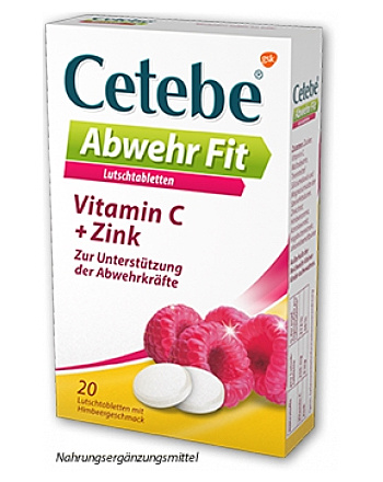 Cetebe Abwehr Fit Lutschtabletten 20 Stk.
