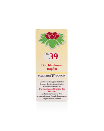 Doskar Tropfen Nr. 39 - Angina pectoris Tropfen