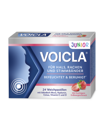 VOICLA® Junior Weichpastillen Erdbeere