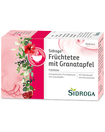 Sidroga Wellness Tee Früchteee mit Granatapfel