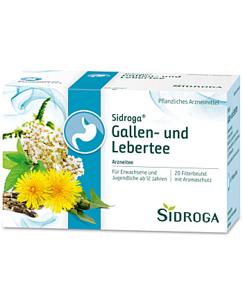 Sidroga Gallen- und Lebertee