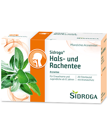 Sidroga Hals- und Rachentee 20 Beutel
