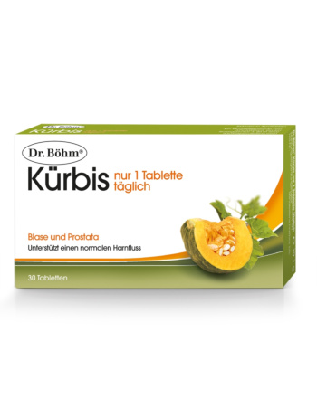 Dr. Böhm® Kürbis nur 1 Tablette täglich